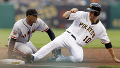 san francisco giants lose to pittsburgh pirates 12-8