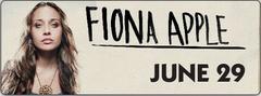 fiona apple at the ives concert park, friday night june 29th