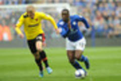 leicester city's jeff schlupp learns from united stars