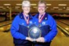 first married couple ever to  play ten pin bowling for england